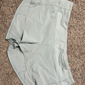 lululemon athletica Sky Blue Athletic Shorts